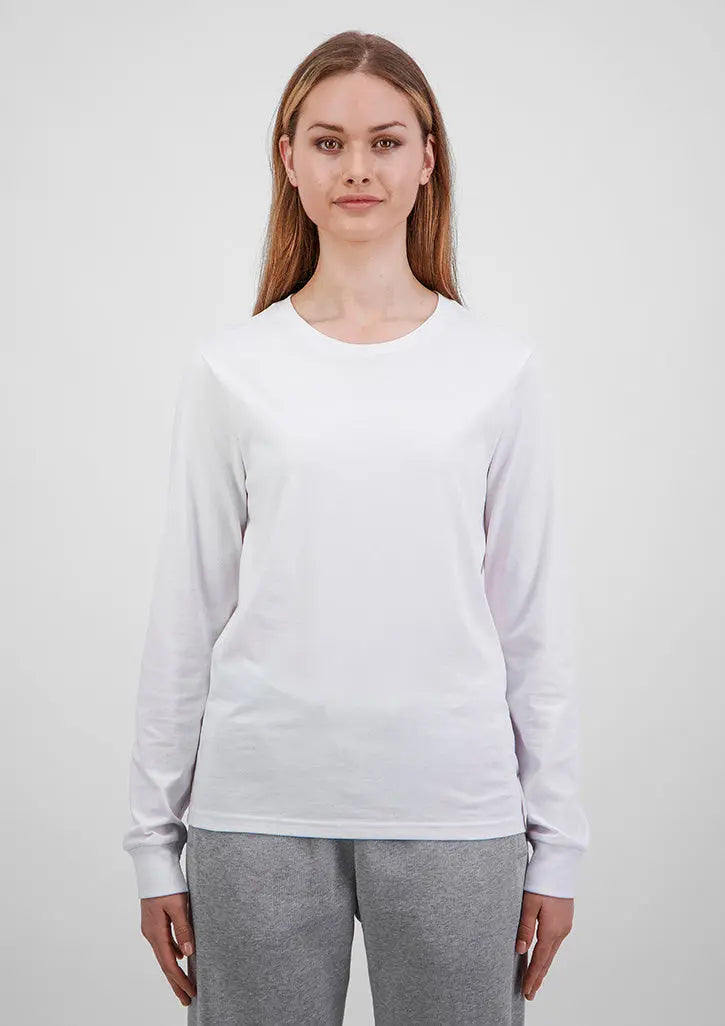 Goodmates Women's Basic Long Sleeve Tee X1002W Metro Workwear